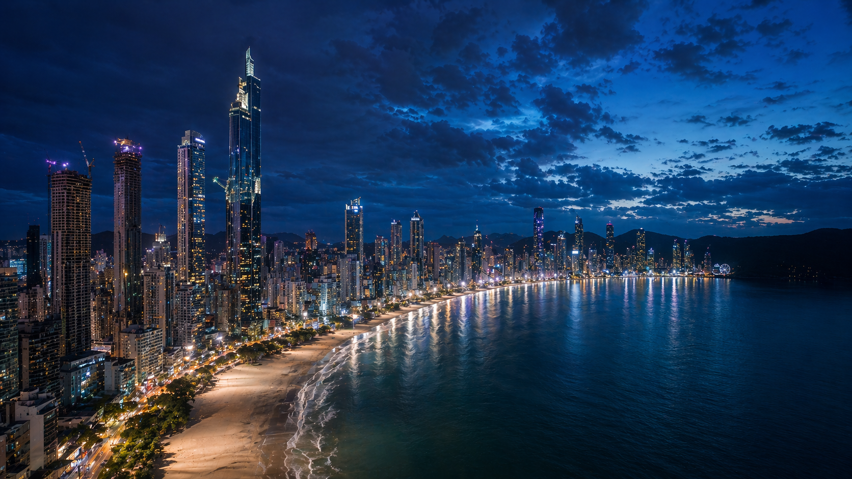 Eixo litorâneo Balneário Camboriú - Itapema